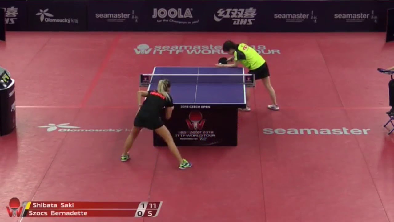 卓球動画 平野美宇 Vs 長﨑美柚 Ws Rd 2 R16 チェコオープン18 卓球ポータル